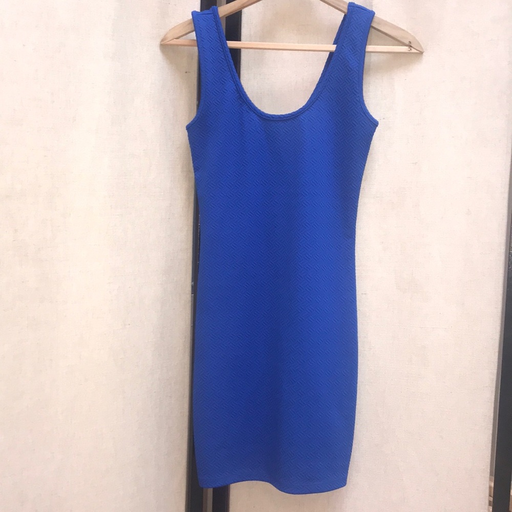 Forever 21 Royal Blue Bodycon Dress Small